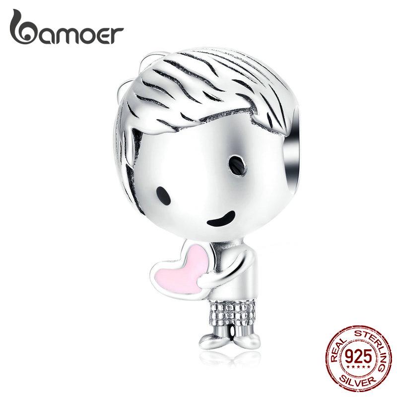 Шармы из стерлингового серебра 925 пробы, для браслетов