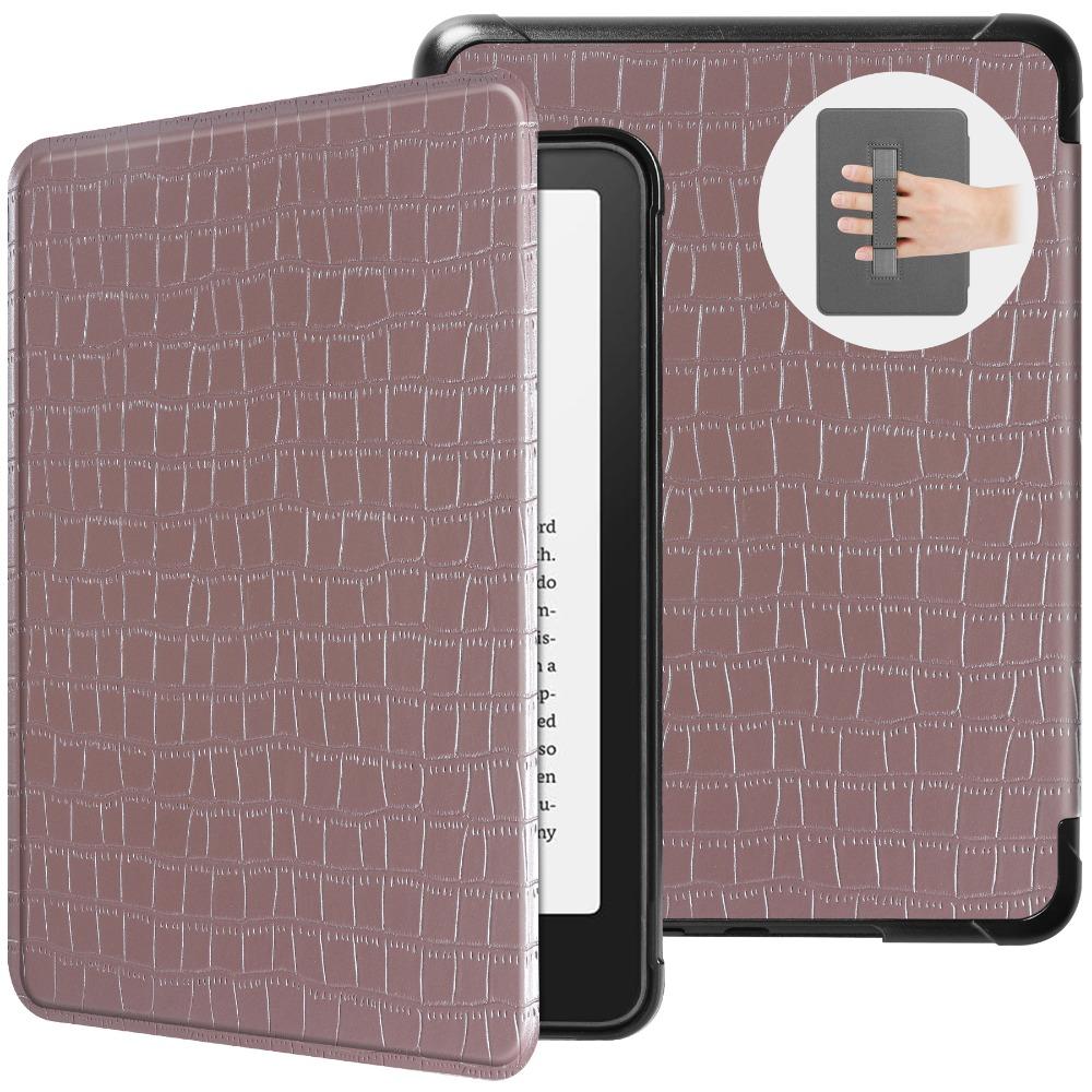 Чехол для Kindle Paperwhite 2026 7 дюймов 12-го поколения, обложка Colorsoft, защитный корпус из ПУ-кожи, автоматический сон/пробуждение, ручная поддержка