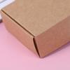 10 шт. коричневая крафт-бумага, подарочные коробки для самолетов, пустая упаковочная коробка для мыла ручной работы