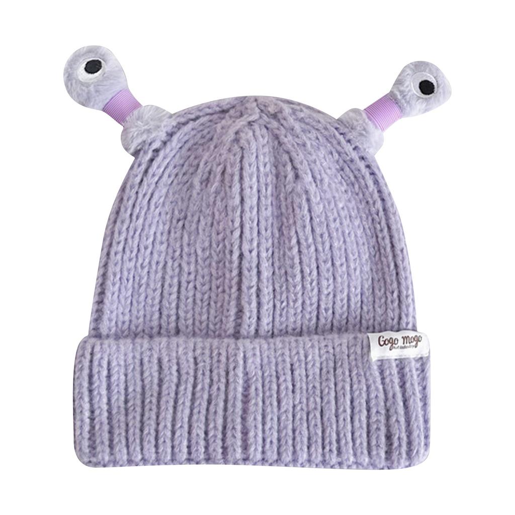 1 шт., милая детская вязаная шапка с забавными мигающими эластичными щупальцами для мальчиков и девочек, 1 шт., осень-зима