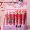 36 шт. Хелло Китти Серия Sanrio Милая Ручка-подпись Нажимная Ручка Канцелярский Магазин В Коробке Студенческая Учебная Канцелярия Гелевая Ручка Дисплейная Коробка