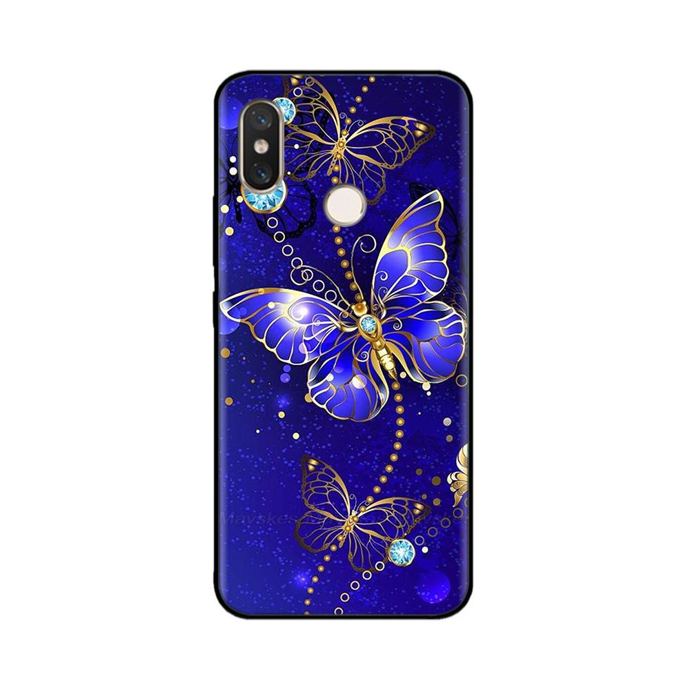 Чехол для телефона Xiaomi Mi 8 Чехол Цветы Мягкий силиконовый задний чехол для Xiaomi Mi 8 SE Lite Funda для Xiaomi Mi 8 Pro Mi8 Explorer