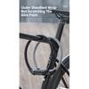 WEST BIKING Multicolor Bicycle Cable Lock Portable Anti-Theft Wire Lock Kid Students 5-Digit Password MTB Road Bike Cycling Lock