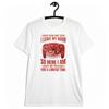 I Leave My Room Funny Gamer Quote Graphic Tshirt Humorous Introvert Gamer Print Short Sleeve Unisex Summer Daily Life Cotton Tops