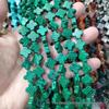 14mm Natural Crystal Agate Four-Leaf Clover Beads for DIY Jewelry
