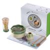 2025 Новый набор Petal Matcha 8 предметов Глазурованный набор для матча с чашей для матча, венчиком, инструментами с носиком, ручной работы, для церемонии, роскошная подарочная коробка