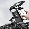 Motorcycle, Bicycle, Mobile Phone Holder, ABS Material, Magnetic Design, Retractable, Rainproof Bicycle and Electric Bike Navigation Holder