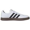 adidas VL Court Classic Белые Черные Резиновые Унисекс Кроссовки Обувь-Белый Основной-Черный JQ2470