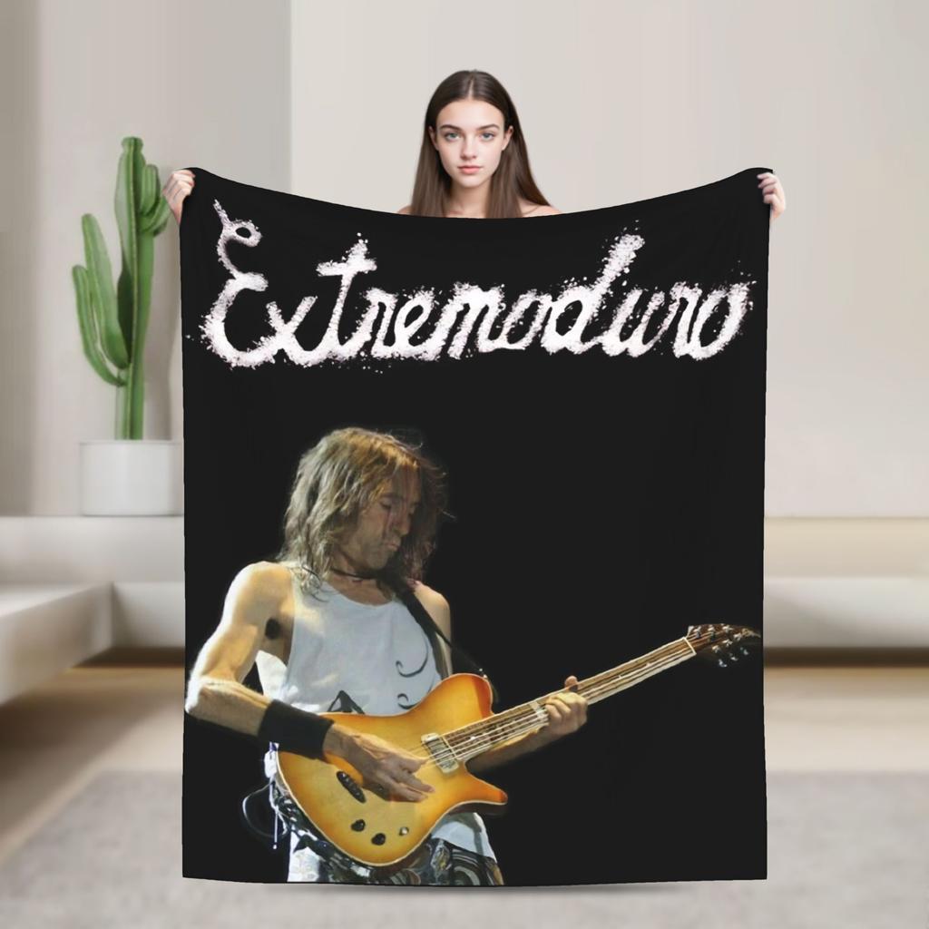 Extremoduro Испанская Хард-рок Группа Плед Халат Иньеста Мягкий Плюшевый Плед Для Пикника На Открытом Воздухе Фланелевая Постельная Простыня Покрывало На Кровать