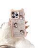 Черная Кошка Розовый iPhone15promax Милые Кошачьи Ушки Huawei Apple 14pro Чехол для Телефона Новая Модель