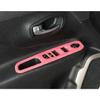 JIDIXIAN Car Interior Window Lift Button Panel Decoration Cover for Jeep Renegade 2016 2017 2018 2019 2020 2021 2022 2023 2024