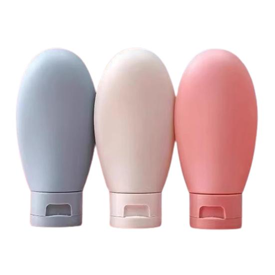 3Pcs/Set 60ML Travel Refillable Bottle Portable Leak Proof Reusable Lotion Shampoo Mouthwash