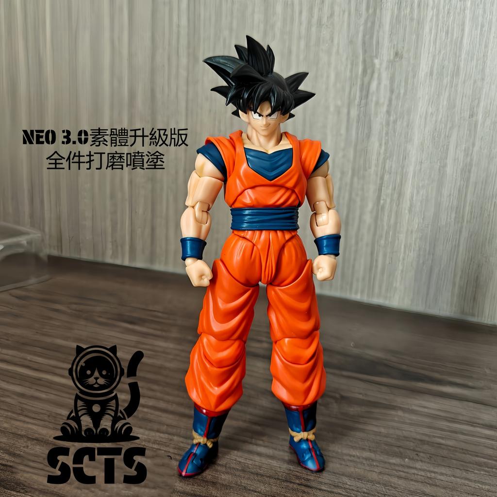 In Stock Scts Neo Studio  Son Goku Action Figure 1/12 Fp Martial Artist Goku Anime Figurine Full Coating Body Models
