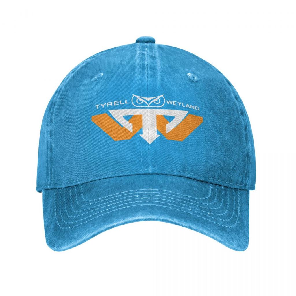 Кепка-бейсболка Snapback Tyrell Weyland, вымытая, солнцезащитная, унисекс, женская, с логотипом Weyland Yutani Corp, весна-лето, хип-хоп, кепка