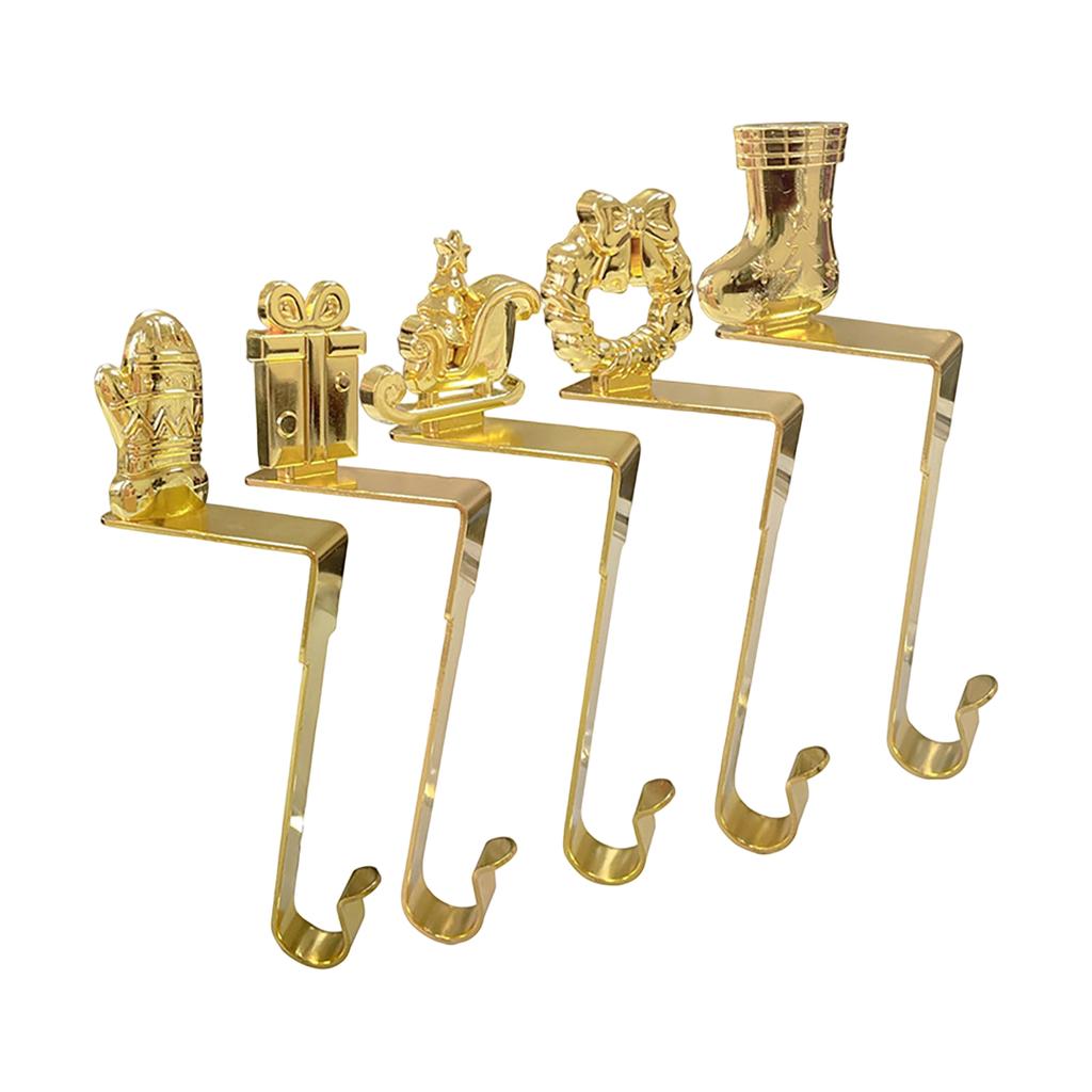 5 шт. Каминный крючок Рождественское украшение, Рождественский крючок, Рождественская атмосфера Украшение для дома