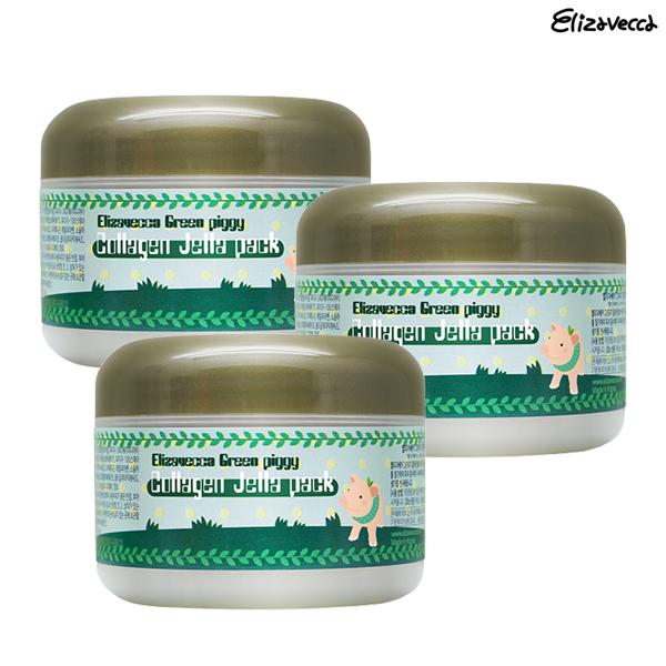 Увлажняющая маска для лица Elizavecca Green piggy Collagen jella pack 100 мл