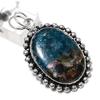 Watermelon Tourmaline Gemstone 925 Sterling Silver Jewelry Pendant 2.21" F6y43