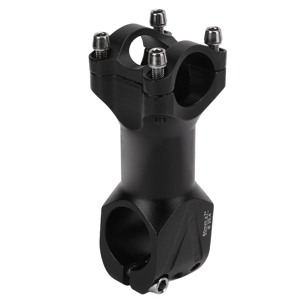 Горный дорожный велосипед Алюминиевый сплав Короткий вынос руля Подъемник Фиксированная передача Велосипедный вынос руля 25,4x80 мм