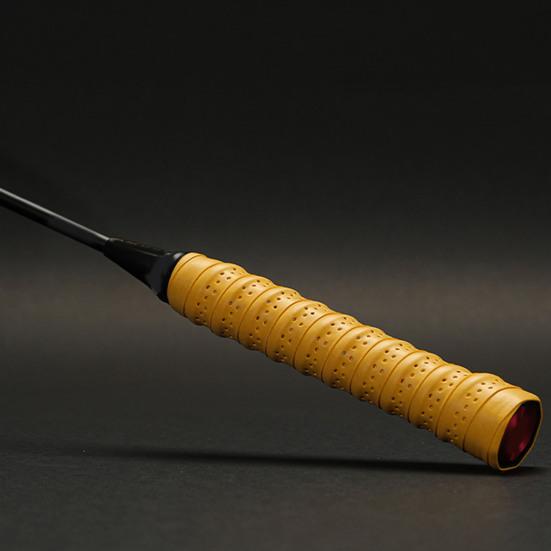 Перфорированная противоскользящая теннисная накладка Утолщенная нескользящая лента для ракетки Супервпитывающая теннисная накладка для бадминтона