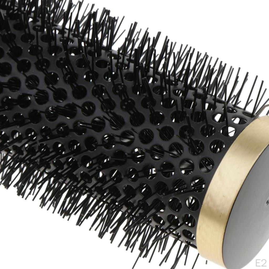 1 шт. Алюминиевая и нейлоновая круглая расческа-массажер для волос Щетка для волос