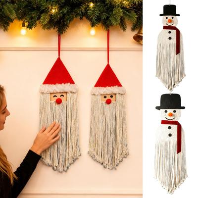 Макраме Гобелен Рождество Современные Украшения 2 Штуки Бохо Гобелен Для Дома Гостиная Спальня Квартира Общежитие Детская