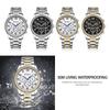 CURREN8466 Men's Watches Luxury Brand Quartz Wristwatch - Chronograph Round Dial with AutoDate, Waterproof