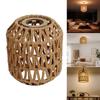 Bohemian Style Pendant Lamp Shade 13*15cm Rattan Lampshade Fashion Hanging Lamp Shade