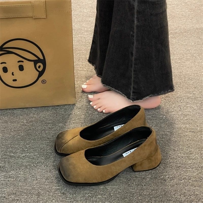 2025 Spring and Summer Internet Celebrity Explosion Pull Wind Fairy Style Niche Design Sense Single Shoes Female Foreign Style Versatile Mary Jane