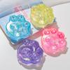 Детский антистрессовый мягкий Tpr медленно отскакивающий блестки мальтоза щипковая игрушка снятие стресса эластичная сжимающая цветная кошачья лапка декомпрессия