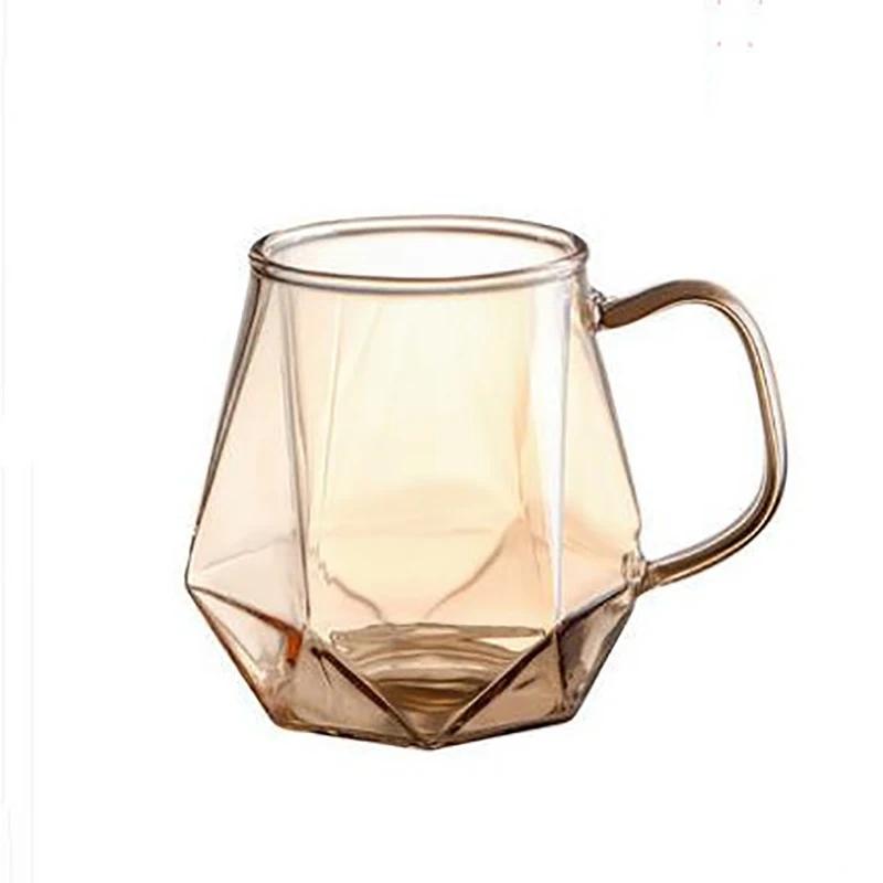 1,5 л цветной стеклянный чайник Diamond Glass, домашний графин для воды, термостойкий чайник, кувшин для горячей и холодной воды, кофейник