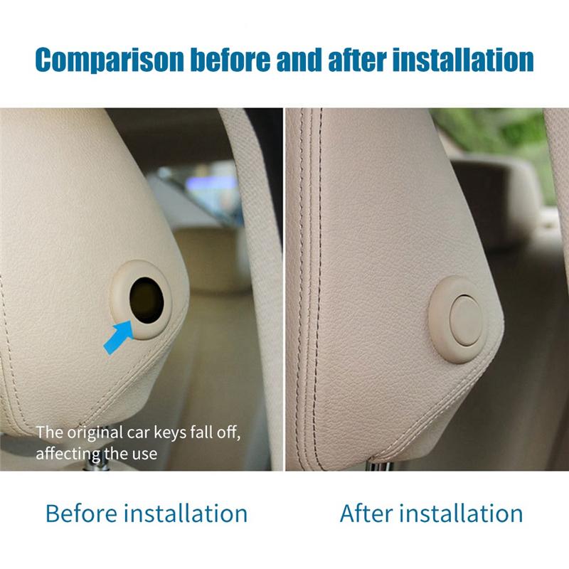 Car Rear Seat Headrest Button Adjustment Switch For BMW 3 Series F30 2012-
