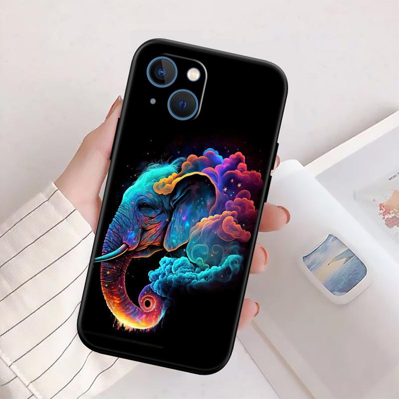RP5 Animal Elephant Phone Case for Samsung Galaxy S20 S21 S22 Ultra FE + Plus A21S A22 A24 A25 A26 A30 A30S A31