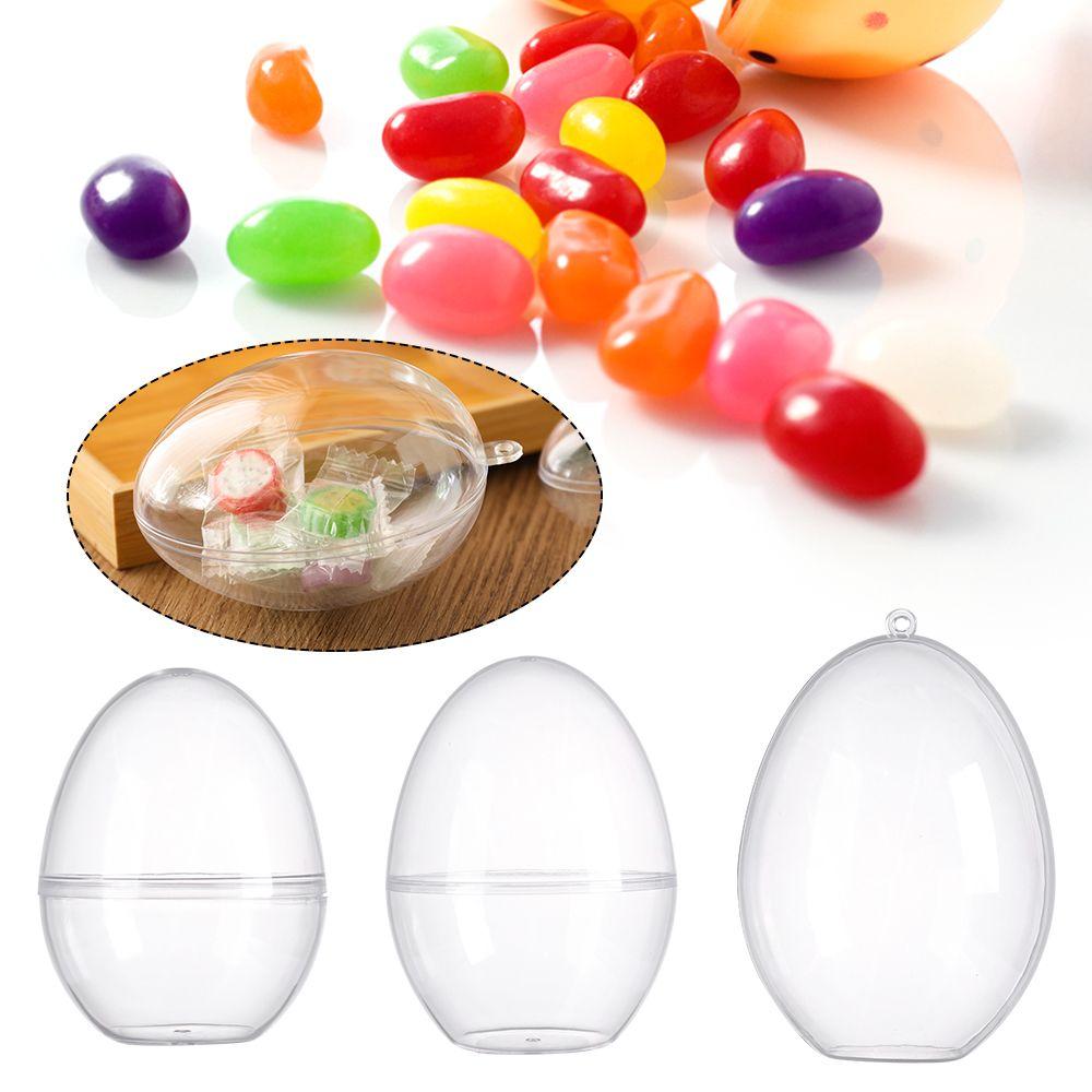 Украшение Украшения Пасхальное украшение с возможностью наполнения Прозрачное пасхальное яйцо Конфетница Прозрачные шары