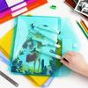 Tamaki 6 Pack Binder Pocket, Plastic Folders with Label, Binder Organizer, Binder Dividers with Pockets, Letter Size, Assorted Colors