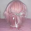 Funky Y2K Headphone Wire Bow Hair Clips Retro Style for Teen Fashion