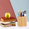 Многофункциональный домашний кабинет, офис, бамбуковые держатели для ручек, настольный органайзер, настольный органайзер для хранения карандашей, канцелярские принадлежности