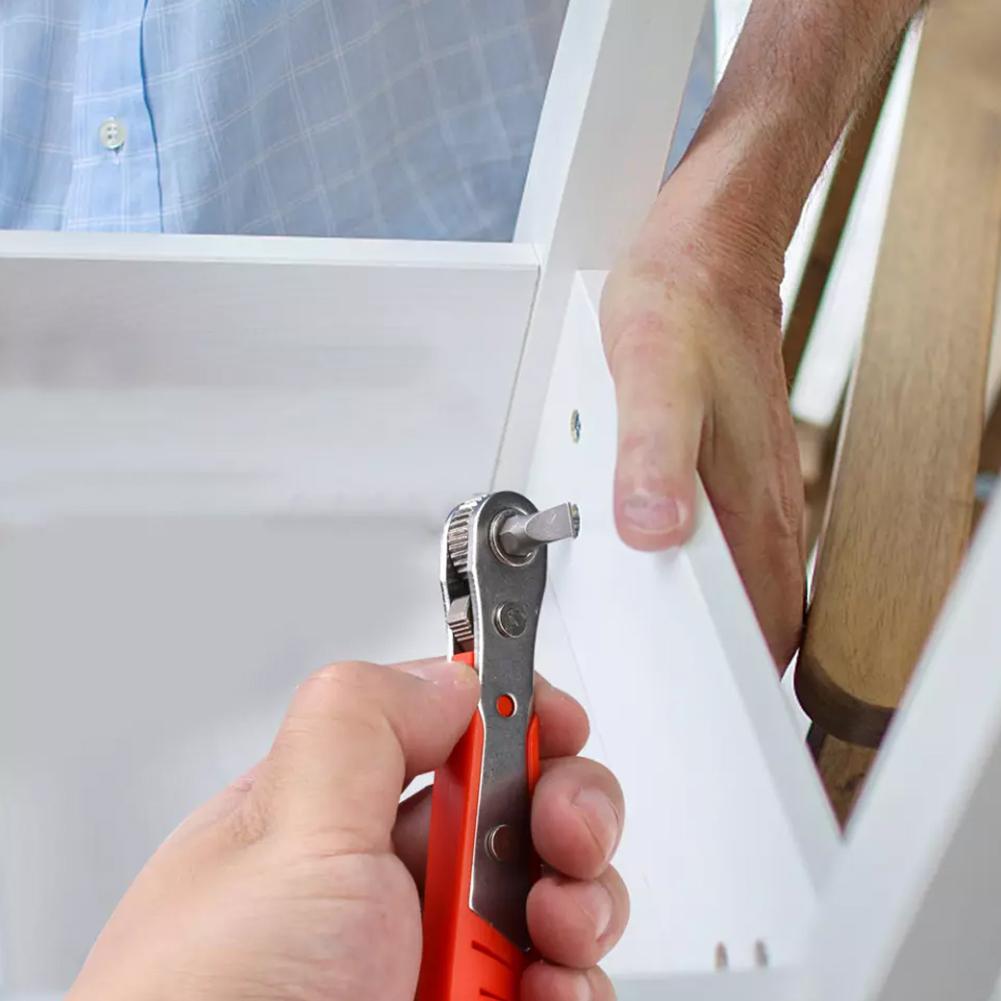 36 зубцов храповой механизм мини-отвертка ручка инструменты L-образный инструмент ключ для ремонта бит направление Cha R2R7