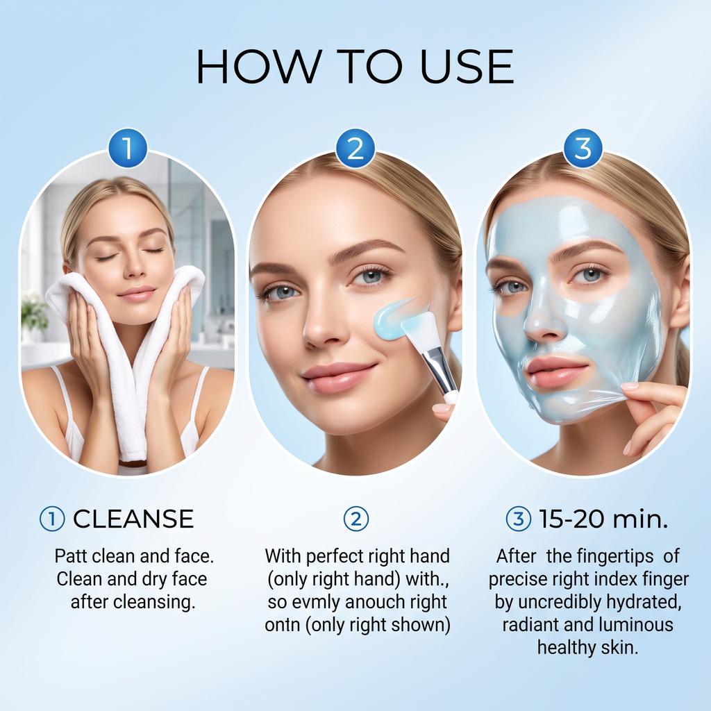 Copper-Peptides Nighttime Rejuvenating Facial Mask with Niacinamide & Hyaluronic Acid 75ml