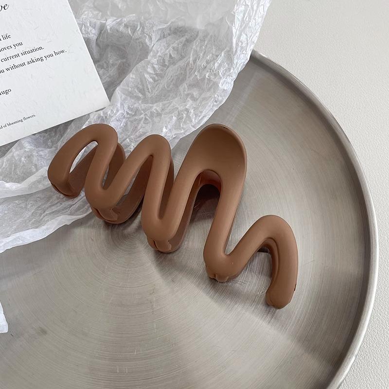 New Women Fashion Metal Geometric Hair Clips Claw Clip Large Acrylic Hair Clip Headband Hairpin Hair Crab Hair Accessories