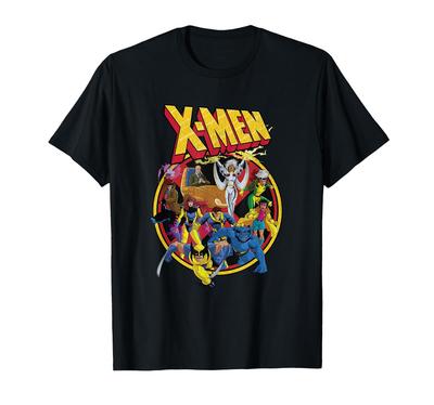 Ретро футболка Marvel X-Men из мультсериала 90-х