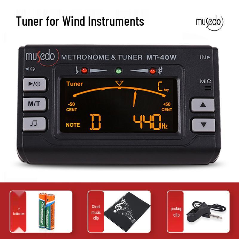Little Angel MT40W Трехфункциональный тюнер и метроном для духовых инструментов (саксофон и флейта)