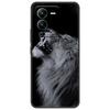 Чехол для Vivo V25 Pro Модный Мягкий Силиконовый ТПУ Задняя Крышка Для Vivo S15 Pro 5G V25e 4G Чехол для Телефона Для VIVO X80 Lite Черный Корпус