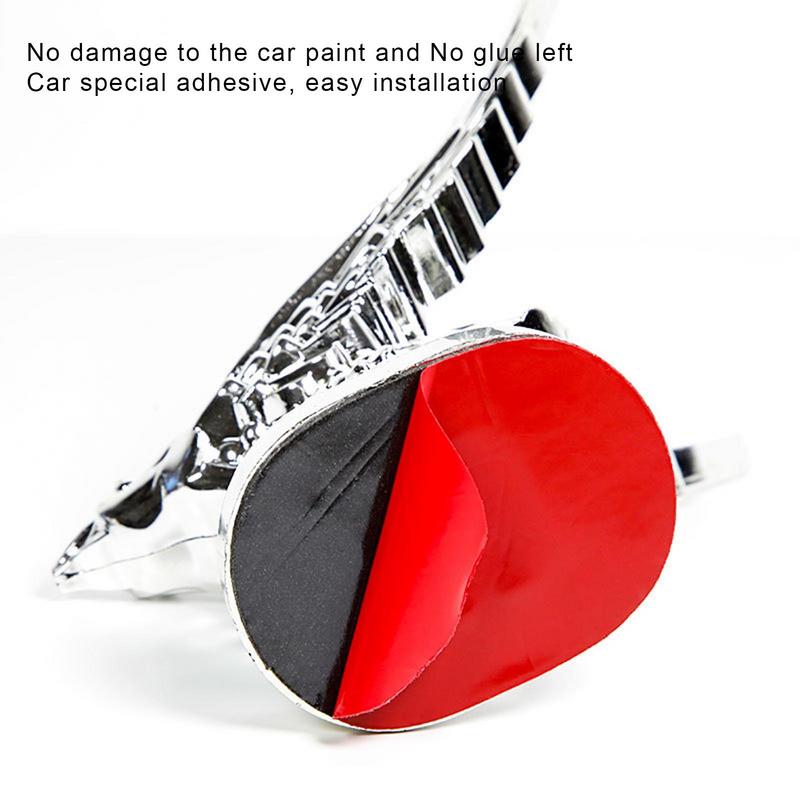 3D эмблема летящего орла на капот автомобиля, украшение из АБС-пластика, самоклеящаяся автомобильная наклейка на передний капот грузовика, украшение в виде животного для автомобильных принадлежностей