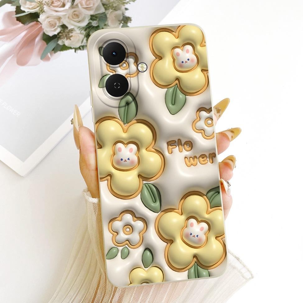 Чехол для Tecno KM4 Чехол для Tecno Spark Go 2 Роскошный Модный Милый Мультяшный Забавный Расписной Силиконовый Чехол для Телефона