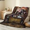 1PC Labyrinth Patterned Flannel Blanket Suitable For All Seasons For Home Decor Warmth And Comfort Gifts Holiday Present