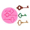 Vintage Resin Keychain Pendant Mold In Unique Key Design For Personalized Bag Decoration Crafting And DIY Projects