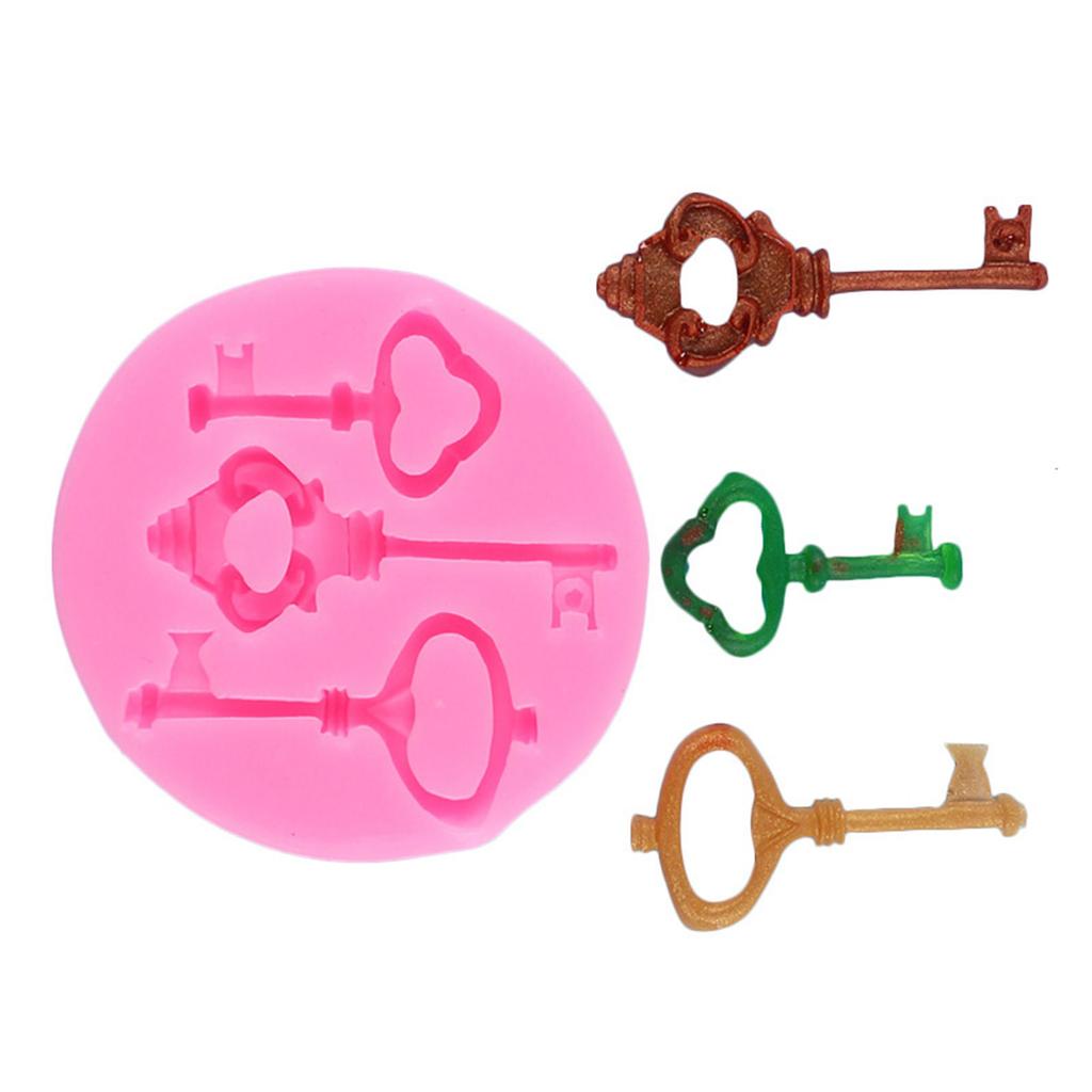 Vintage Resin Keychain Pendant Mold In Unique Key Design For Personalized Bag Decoration Crafting And DIY Projects