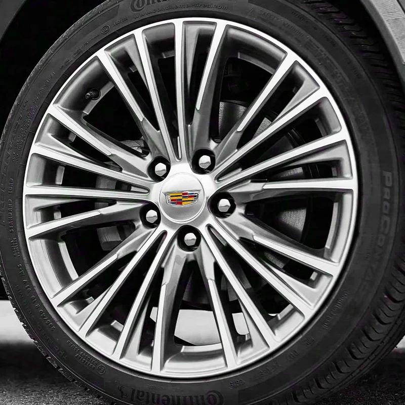 3D 4 шт. 67 мм Центральный колпачок ступицы колеса автомобиля для Cadillac ATS CTS DTS STS SLS SLR XLR BLS Seville Escalade Tiburon CT6 XT5 XT6 CT5