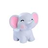 Adorable Resin Elephant Figurine Cute Desk Ornament For Fairy Garden Decoration