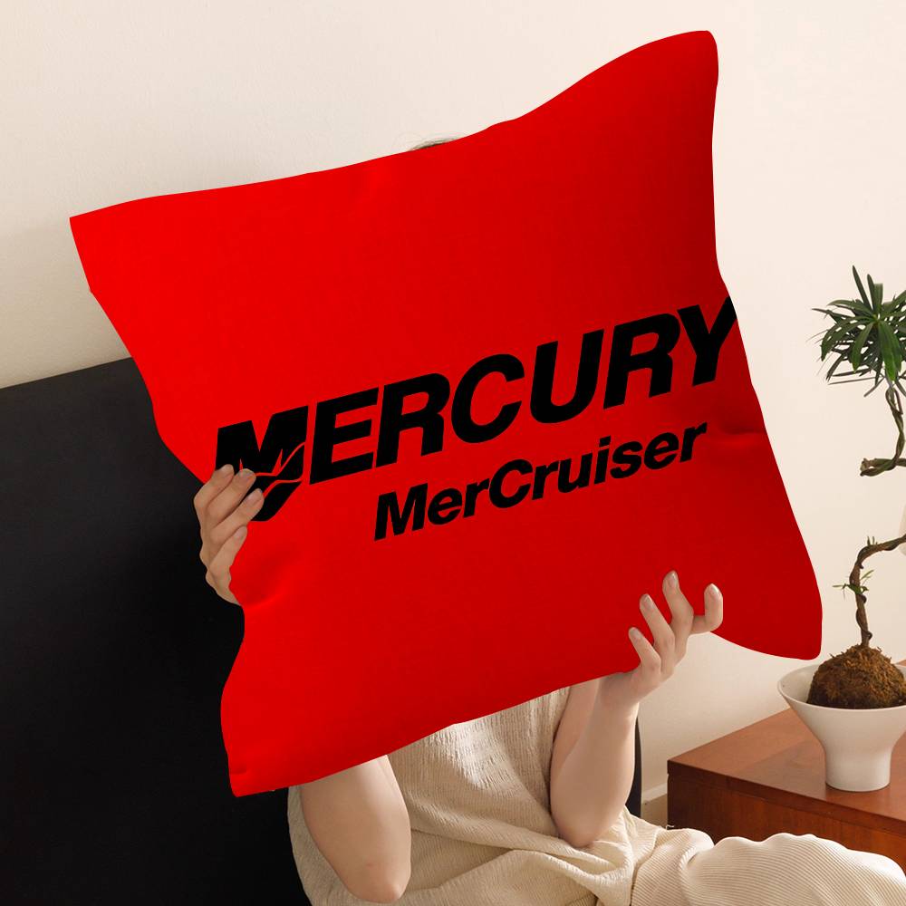 M-Mercurys Racing Pillow Gift Home Office Decoration Pillow Bedroom Sofa Car Cushion Coverpillow Case